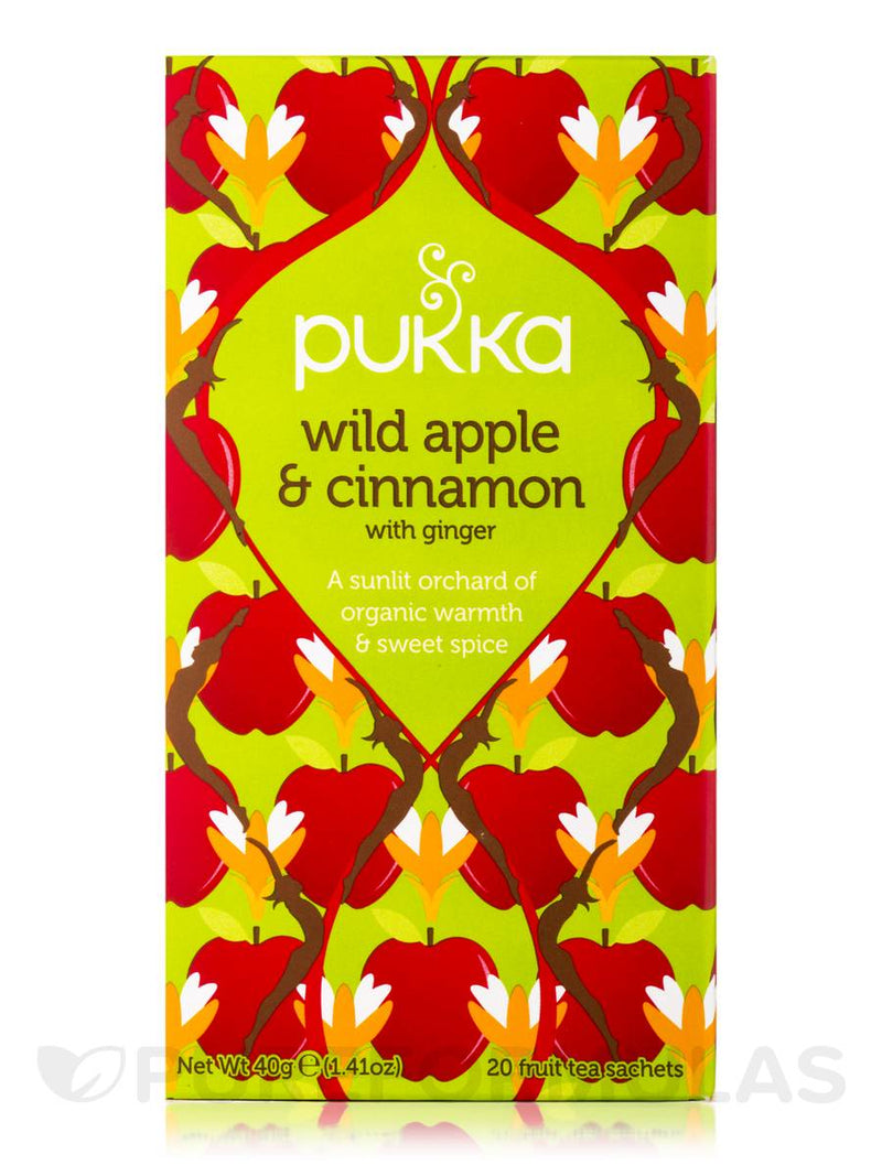 Pukka Wild Apple &Cinnamon With Ginger 40g