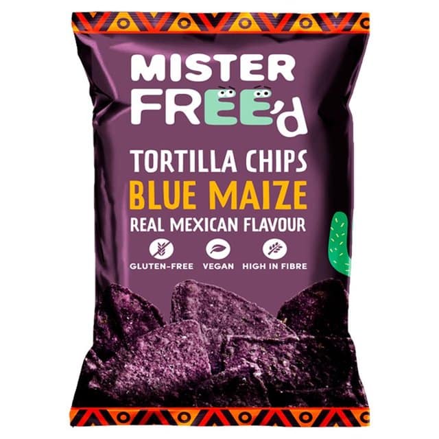 Mister Freed Tortilla Chips with Blue Maize 135g