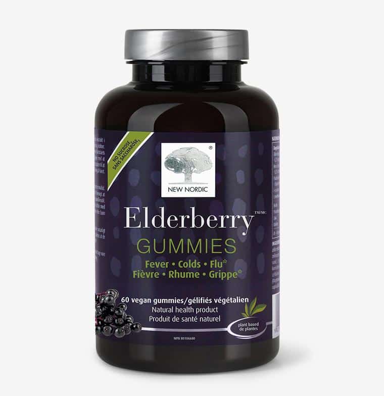New Nordic Elderberry gummies 60caps