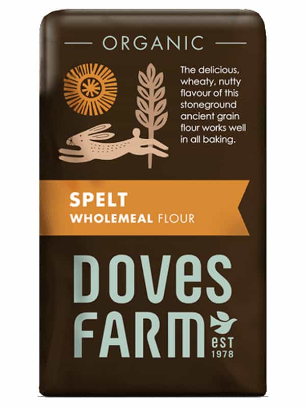 Doves Farm Organic Wholegrain Spelt Flour 1kg