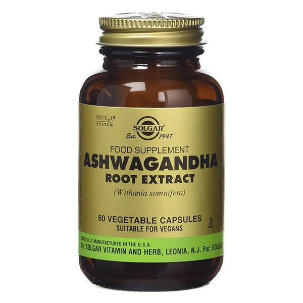 Solgar Ashwagandha Root Extract 60 Vegetable Caps