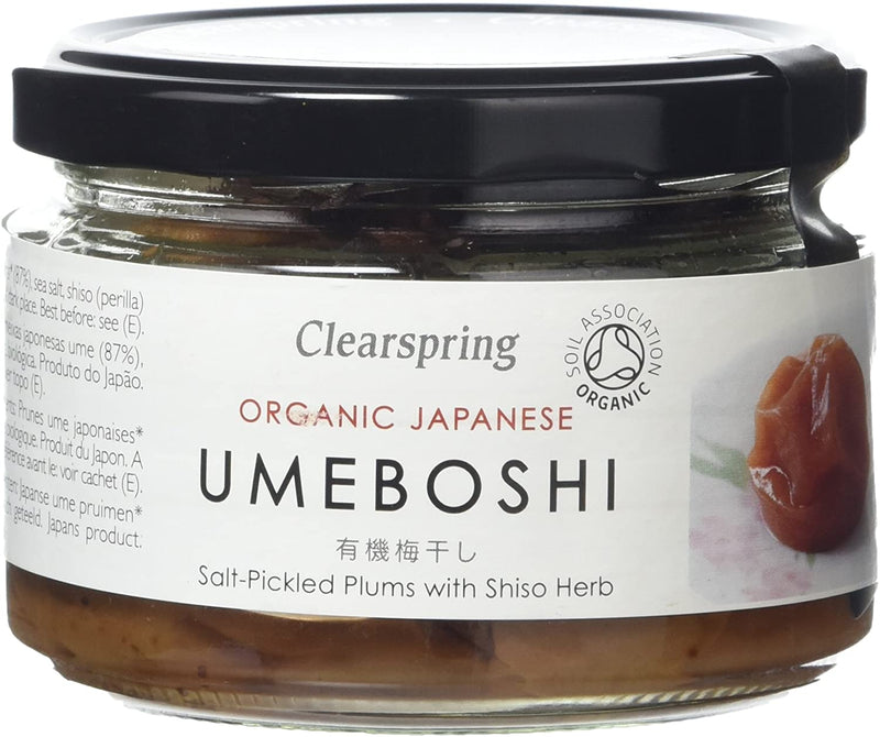Clearspring Organic Japanese Umeboshi Plums 200g