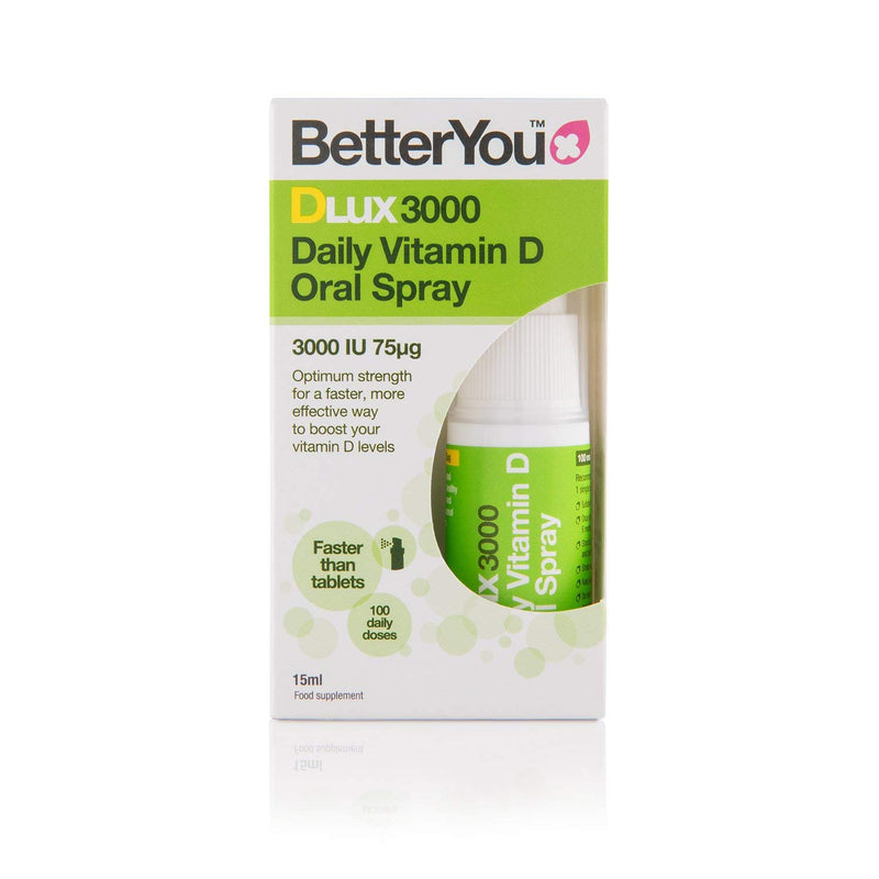 BetterYou DLux3000 Daily Vitamin D oral spray 15ml