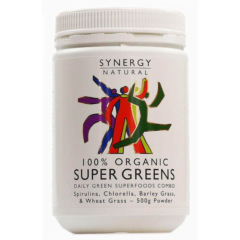Synergy Natural 100% Organic Super Greens Powder 200g