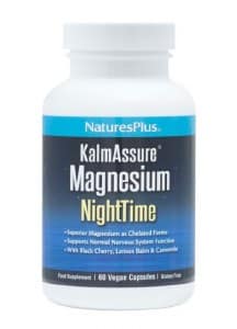 Natures Plus KalmAssure Magnesium NightTime 60 caps