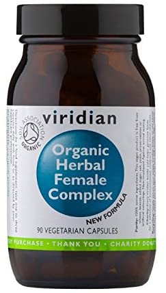 Viridian Organic Herbal Female Complex 90 Capsules