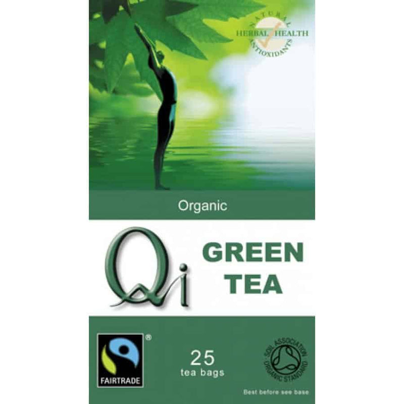 Qi Organic Fairtrade Green Tea