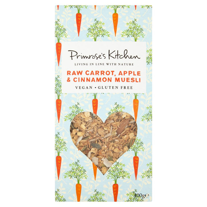 Primrose's Kitchen Raw Carrot and Cinnamon Muesli 400g