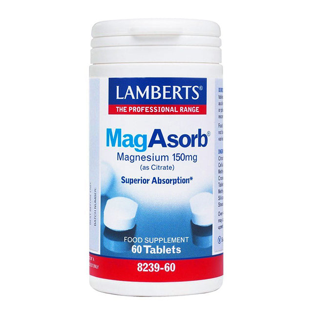 Lamberts MagAbsorb Magnesium 150mg (60 tablets)