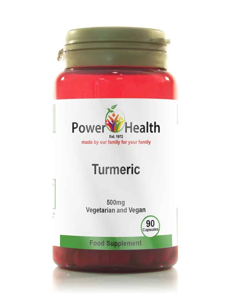 Power Health Turmeric & Black Pepper 500g 90caps