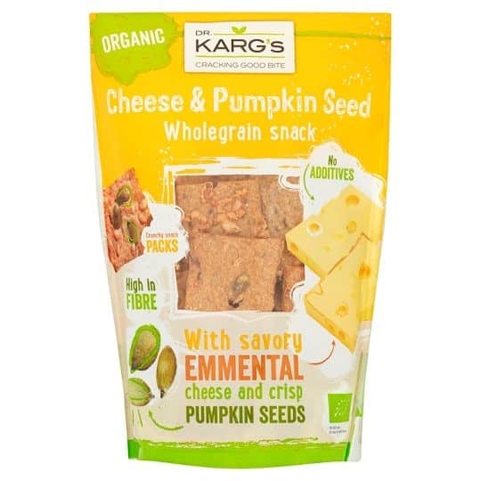 Dr Karg Organic Emmental Cheese & Pumpkin Seed Snack Bites 110g