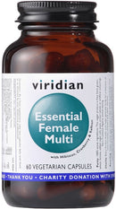 Viridian Woman Essential Female Multi, 60 Caps