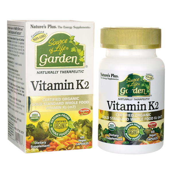 Natures Plus Source of Life Garden Vitamin K2 60 Vegan Caps