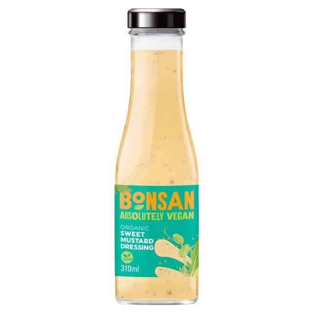Bonsan Organic Vegan Sweet Mustard Dressing 310ml