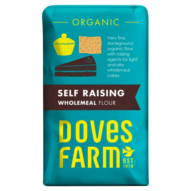 Doves Farm Organic Self Raising Wholemeal Flour 1kg