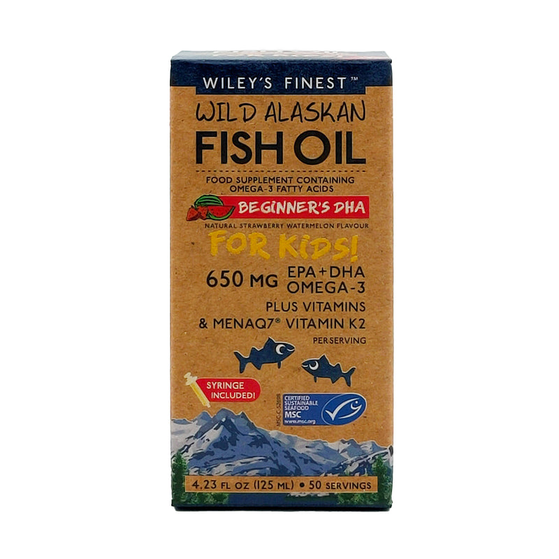 Wiley's Alaskan Fish Oil Beginners DHA For Kids