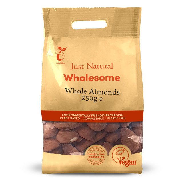 Just Natural Wholesome Almonds 250g