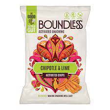 Boundless Chipotle & Lime Activated Chips Sharing Bag 80g