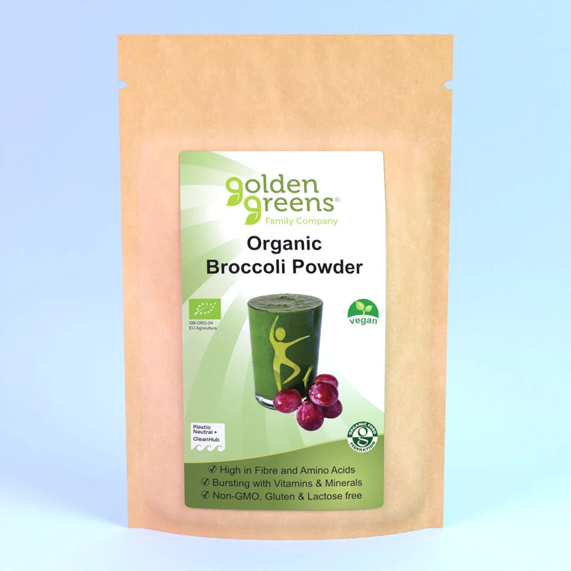 Golden Greens Organic Broccoli Powder 220g