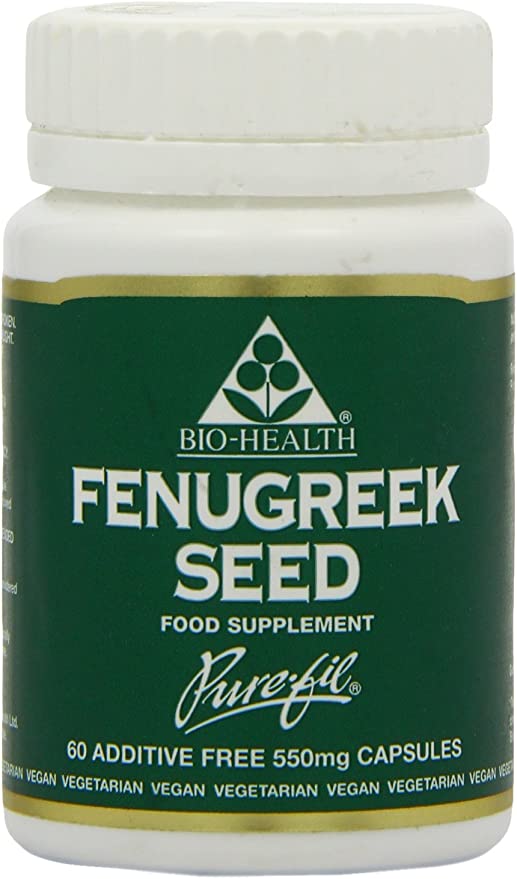 Bio-Health Fenugreek Seeds 60 Capsules