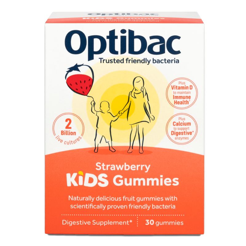 Optibac Strawberry Kids Flavour 30 Gummies