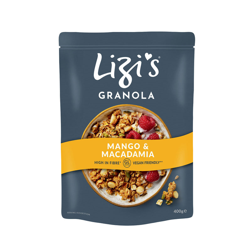 Lizi's Mango Macadamia Granola 400g