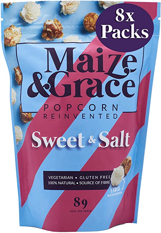 Maize & Grace Sweet & Salt Popcorn 54g
