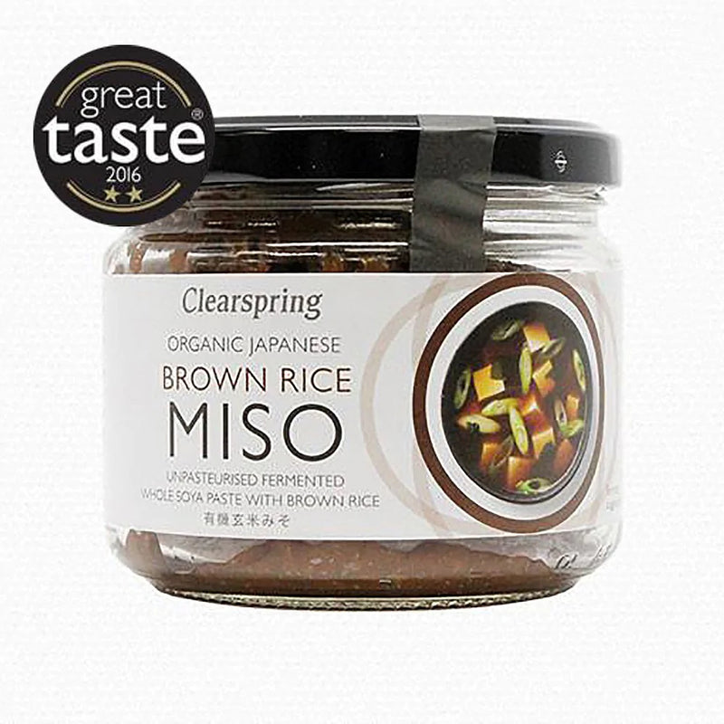 Clearspring Organic Brown Rice Miso Jar 300g