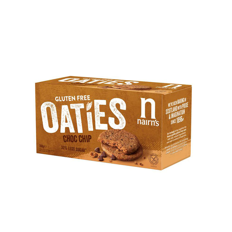 Nairns Gluten Free Oatie Chocolate Chip 160g