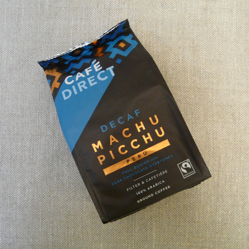 Cafe Direct Decaffeinated Machu Picchu Arabica Ground Coffee 227g
