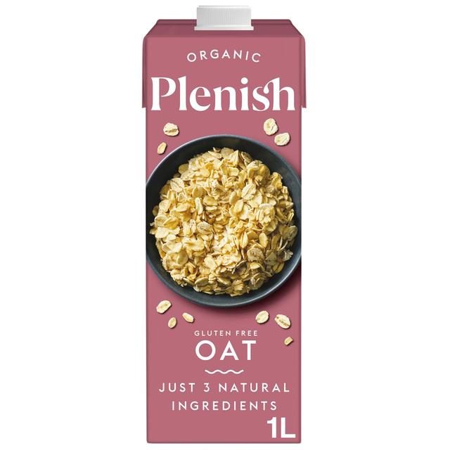Plenish Organic Gluten-Free Oat Milk 1L