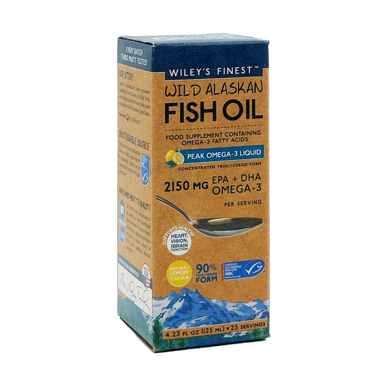 Wiley's Peak Omega-3 Liquid 125ml